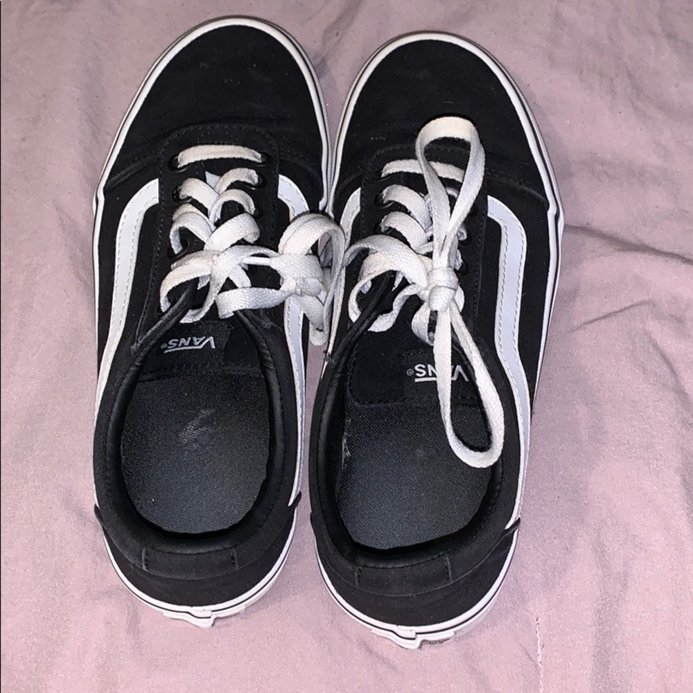 Low Top Black Skater Vans